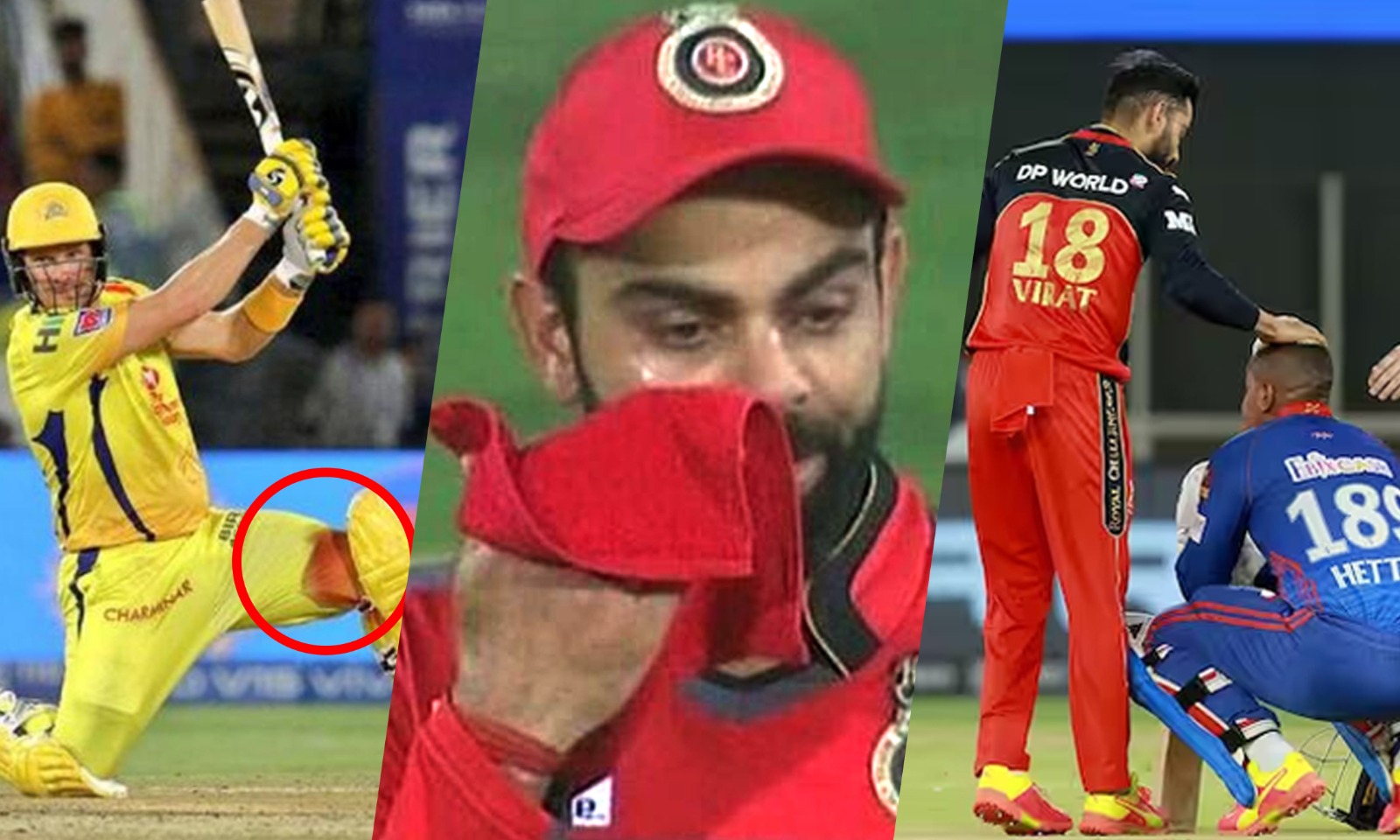 வாட்சன் முட்டியில் ரத்தம், கலங்கின கோலி..! – ஐ.பி.எல் எமோஷனல் மொமெண்ட்ஸ்!